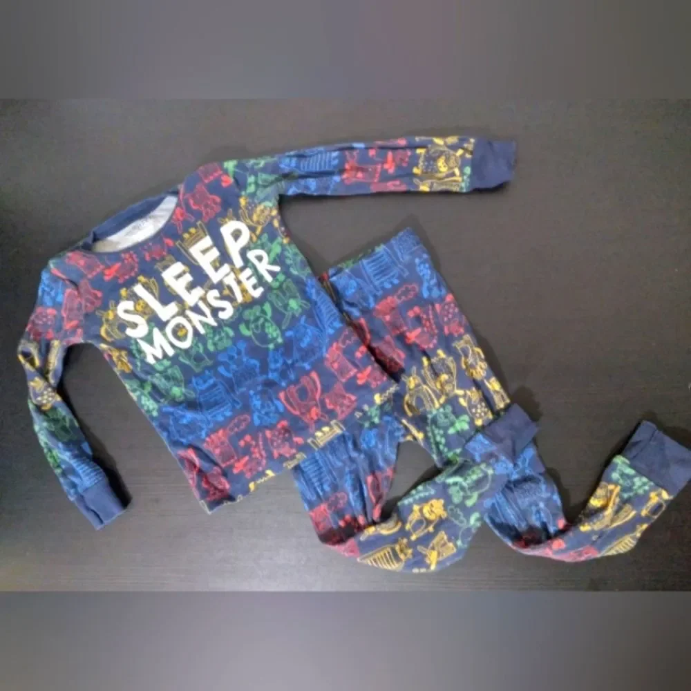 Old Navy 3T Sleep Monster Pajamas for Toddlers